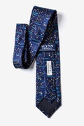 Connect the Dots Navy Blue Tie Photo (2)