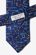 Connect the Dots Navy Blue Tie Photo (3)