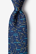 Connect the Dots Navy Blue Tie Photo (0)