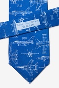 Cool Your Jets Navy Blue Tie Photo (2)