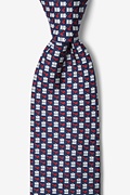 Court Case Navy Blue Tie Photo (0)