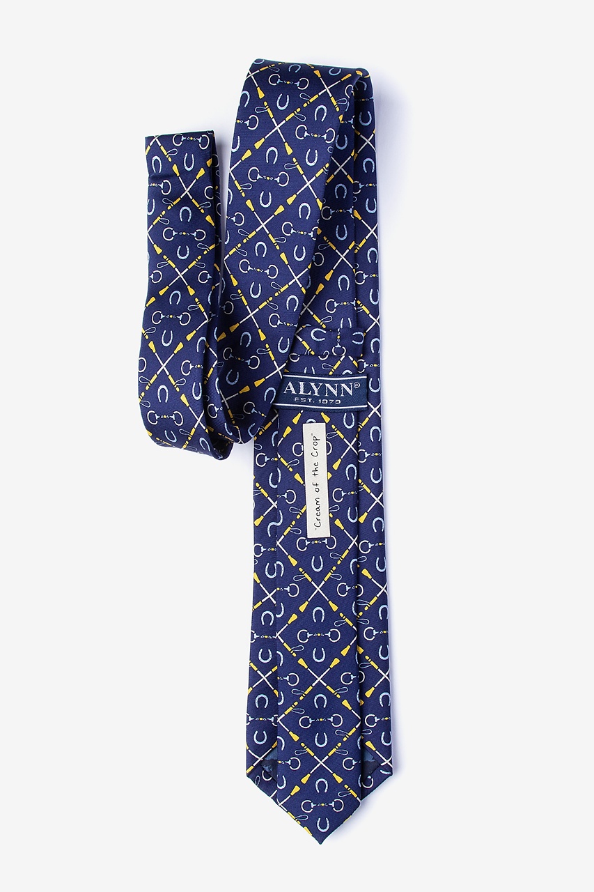Cream of the Crop Navy Blue Extra Long Tie Photo (1)