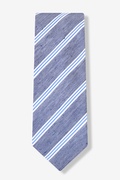 Dartmouth Navy Blue Extra Long Tie Photo (0)