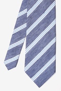 Dartmouth Navy Blue Extra Long Tie Photo (1)