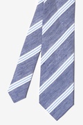 Dartmouth Navy Blue Skinny Tie Photo (1)