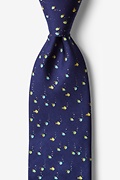 Deep Sea Dining Navy Blue Tie Photo (1)