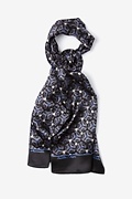 Diabetes Navy Blue Oblong Scarf Photo (1)