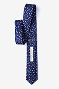 Doctor Navy Blue Skinny Tie Photo (1)