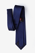 Dominica Navy Blue Extra Long Tie Photo (1)