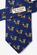 Don Quixote Navy Blue Tie Photo (3)