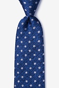 Dutch Navy Blue Extra Long Tie Photo (0)