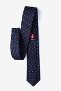 Eagle Navy Blue Skinny Tie Photo (1)