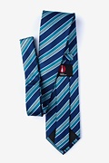 Feale Navy Blue Extra Long Tie Photo (1)