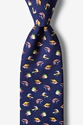 Fly Guy Navy Blue Tie Photo (0)