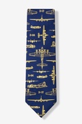 Flying Fortress Navy Blue Tie Photo (1)