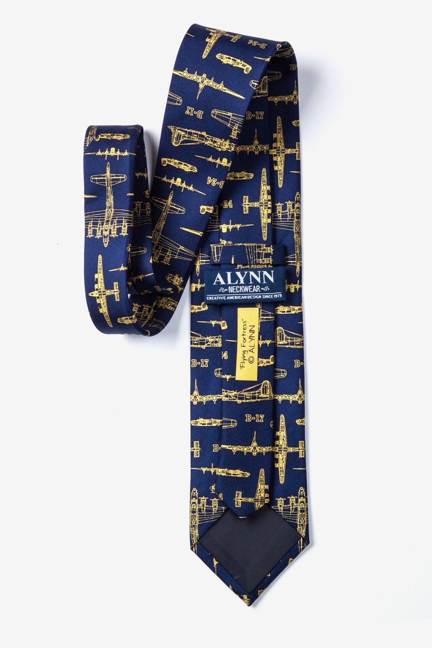 Flying Fortress Navy Blue Tie Photo (2)