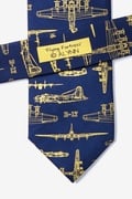 Flying Fortress Navy Blue Tie Photo (3)