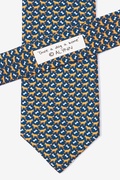Give a Dog a Bone Navy Blue Tie Photo (3)