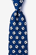 Goal Oriented Navy Blue Tie Photo (0)