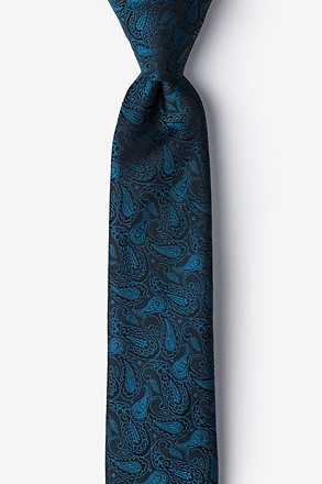 Grande Navy Blue Skinny Tie
