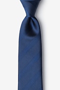 Granham Navy Blue Extra Long Tie Photo (0)