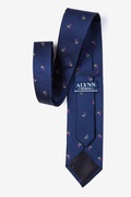 Grape Minds Drink Alike Navy Blue Tie Photo (3)