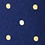 Navy Blue Silk Grizzly Skinny Tie
