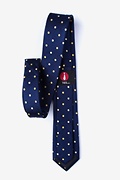 Grizzly Navy Blue Skinny Tie Photo (1)