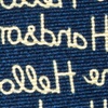 Navy Blue Silk Hello Handsome Tie