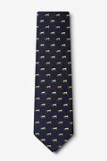 Hold Your Horses Navy Blue Tie Photo (1)