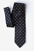 Hold Your Horses Navy Blue Tie Photo (2)