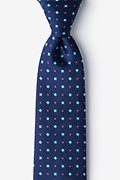 Hoste Navy Blue Extra Long Tie Photo (0)