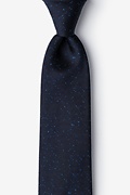 Iceland Navy Blue Extra Long Tie Photo (0)