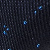 Navy Blue Silk Iceland Self-Tie Bow Tie
