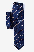 It's A-Boat Time Navy Blue Tie Photo (1)