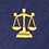 Navy Blue Silk Justice Served Tie