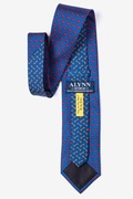 Key to My Heart Navy Blue Tie Photo (2)