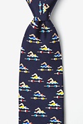 Lap Swimmer Navy Blue Tie Photo (0)