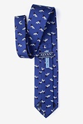 Let Sea-dom Ring Navy Blue Tie Photo (1)