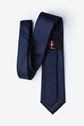 Long Island Navy Blue Extra Long Tie Photo (1)