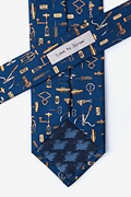 Love to Screw Navy Blue Tie Photo (2)