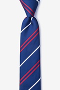 Maigue Navy Blue Skinny Tie Photo (0)