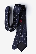 Margarita Navy Blue Extra Long Tie Photo (1)