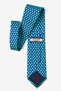 Micro Sea Turtles Navy Blue Tie Photo (2)