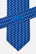 Micro Sharks Navy Blue Tie Photo (2)
