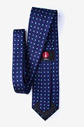 Monkey Navy Blue Extra Long Tie Photo (1)