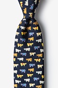 Moo Moo Navy Blue Tie Photo (0)