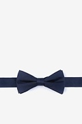 Navy Blue Bow Tie For Boys Photo (0)