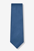 Navy Blue Extra Long Tie Photo (1)