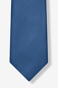 Navy Blue Extra Long Tie Photo (4)